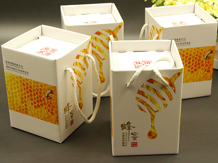 蜂蜜沐鸣2注册彩盒、礼盒设计定制